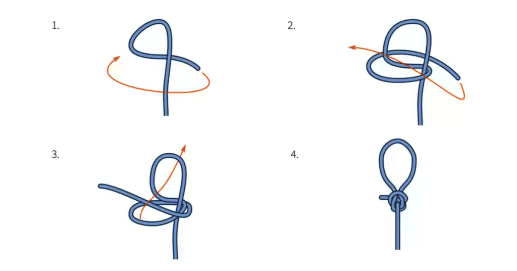 How to Tie a perfection loop knot